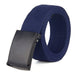 Tactical Outdoor Belt for Men Adjustable Waistband - Treasure Blue