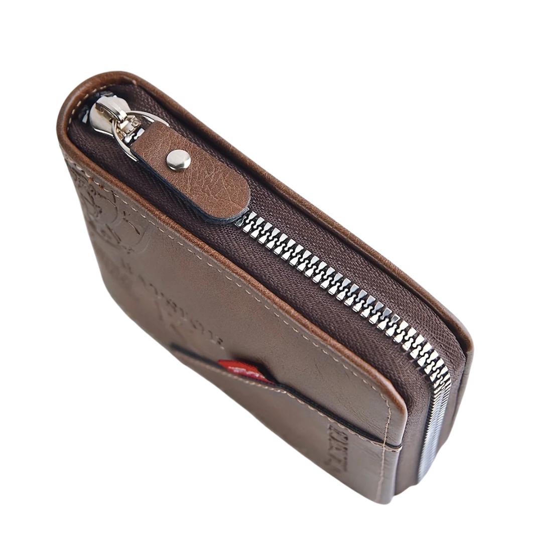 Classic PU Leather Men's Wallet – Short & Functional